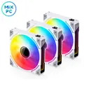 Вентиляторы Jonsbo ZH-120W ARGB 3 IN 1 White 120x120x25мм