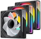 ZK-120BR(3 in 1), Вентилятор для корпуса Jonsbo ZK-120BR Black (3 in 1)