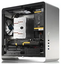 Jonsbo Корпус Jonsbo UMX3W Silver, без БП, mATX корпуса