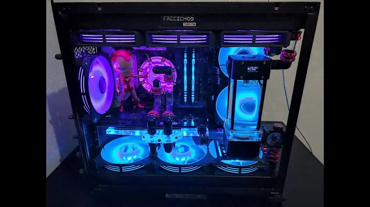 Gabinete e fans atualizados (O11 Dynamic Mini Redragon Edition + Jonsbo ZG-120B)
