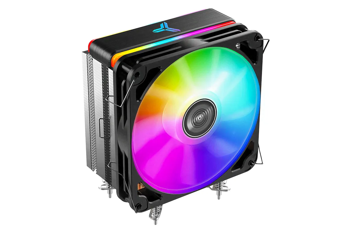 Кулер JONSBO MX400 LGA1200/115X/AM4/AM3/3+/AM2/+/FM2/+/FM1(12шт/кор, TDP 180W, PWM, 140mm ARGB Fan, 4 тепловые трубки, 4-pin) Retail-4