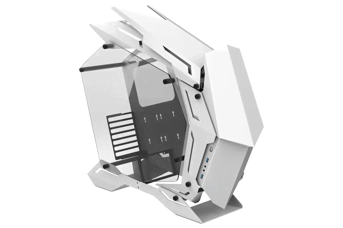 Корпус mATX JONSBO MOD-3 Mini White-4